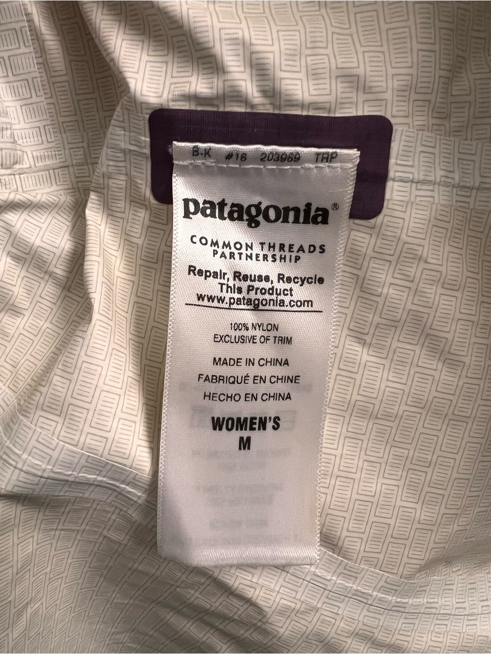 Patagonia Torrentshell Rain Coat Waterproof Jacket Women’s M - Picture 6 of 6